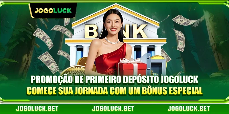 Promoção de Primeiro Depósito JOGOLUCK - Comece sua Jornada com um Bônus Especial